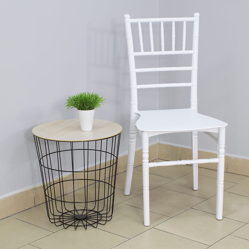 krzesło retro minimalistyczne z oparciem kuchenne