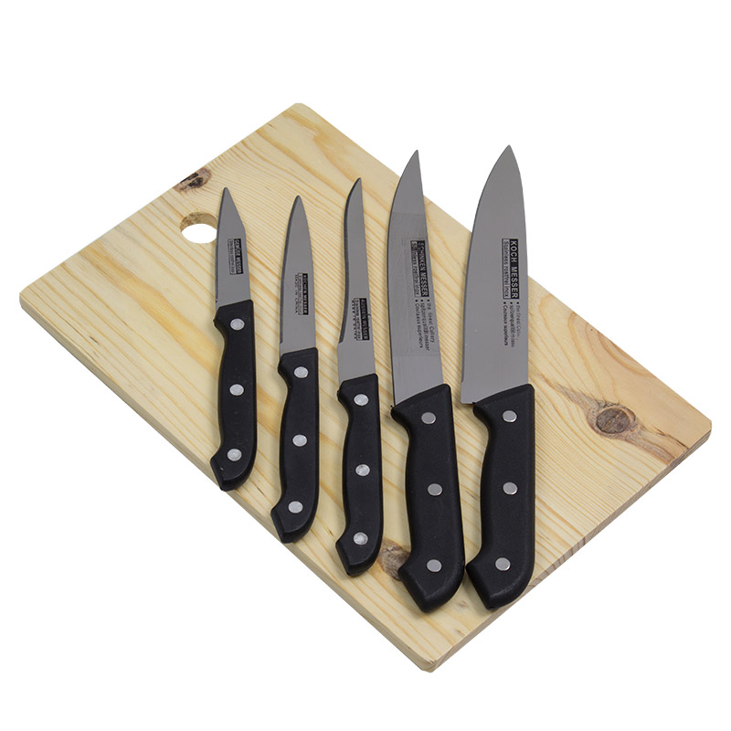 zestaw noży kuchennych do kuchni do krojenia