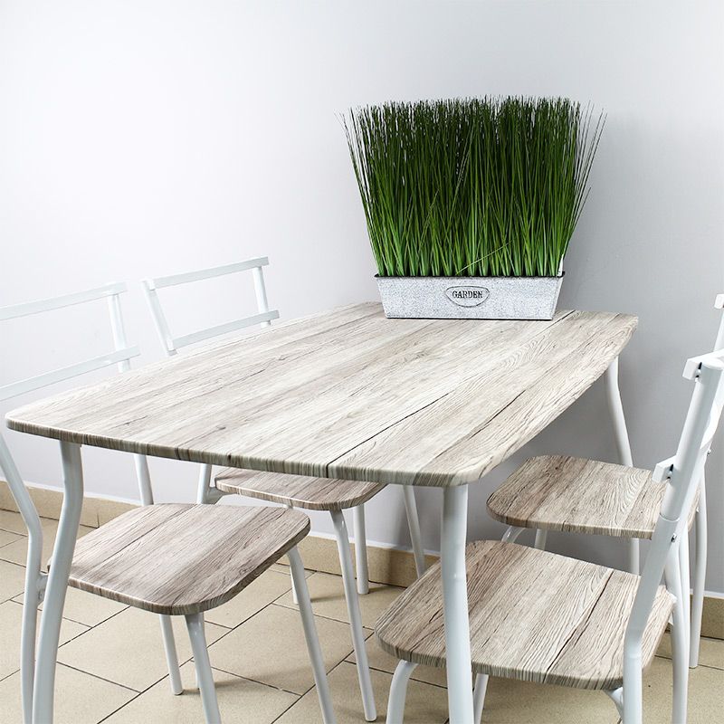 zestaw stołu krzesła do jadalni kuchni nowoczesny drzewo