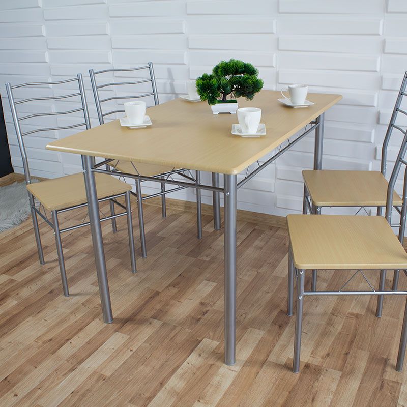 krzesłó stół nowoczesny zestaw do kuchni jadalni