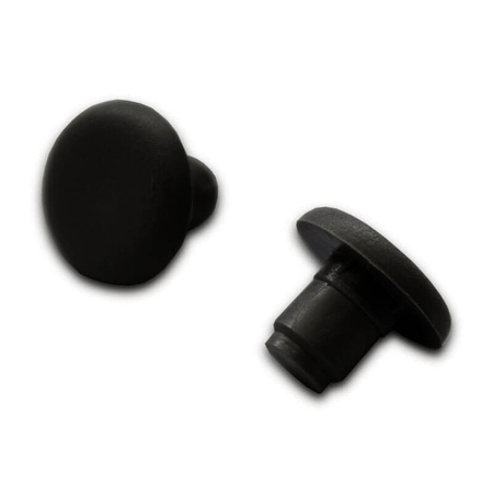 Stopka do krzesła HILE STOPKA11 – miękka nasadka meblowa czarna 11–13 mm