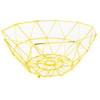 Misa na owoce H23631 ozdobny złoty koszyk