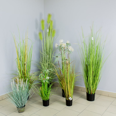 Sztuczna trawa roślina w doniczce do salonu Dogtail 53 cm VI TR-DOG-053-VI 