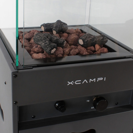 Ogrzewacz gazowy 8 kW zewnętrzny – promiennik ozdobny na taras, ogród PF-608 4-8KW 149cm