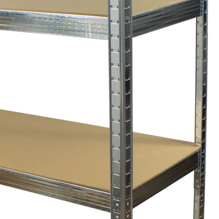 Regał magazynowy metalowy 150×75×30 cm – 5 półek, nośność 875 kg RM-035-1