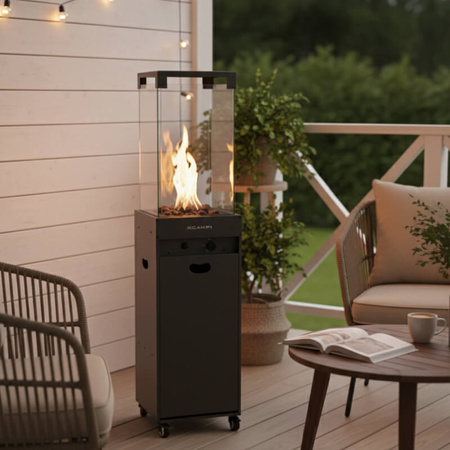 Ogrzewacz gazowy 8 kW zewnętrzny – promiennik ozdobny na taras, ogród PF-608 4-8KW 149cm