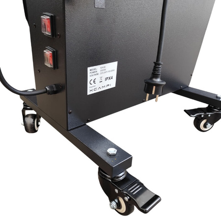 Ogrzewacz elektryczny na podczerwień do warsztatu, hali NIH09 240V/3000W 91m