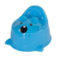 Nocnik tradycyjny plastikowy toaletka dla dzieci kibelek krzesełko niebieski UC071001-7