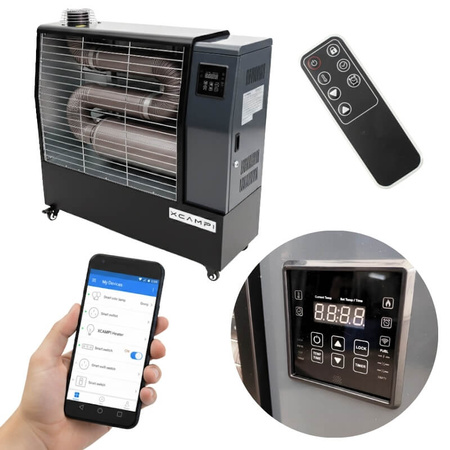 Nagrzewnica olejowa na podczerwień 13 kW – grzejnik przemysłowy do warsztatu, magazynu, hali NDH-13KW