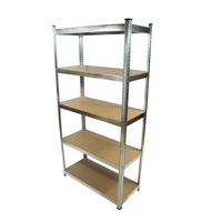 Regał magazynowy metalowy 150×75×30 cm – 5 półek, nośność 875 kg RM-035-1