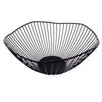 Koszyk, misa na owoce H23633 w kolorze czarnym