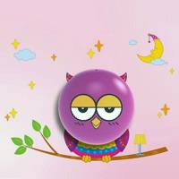 Lampka nocna z naklejkami dekoracyjnymi do pokoju dziecięcego L3DN-003