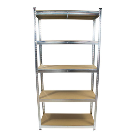 Regał magazynowy metalowy 150×75×30 cm – 5 półek, nośność 875 kg RM-035-1