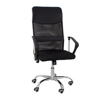 Fotel biurowy krzesło obrotowe, regulowane L526 czarny