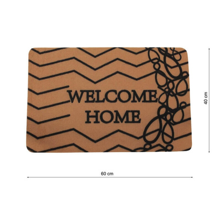 Wycieraczka gumowa H24040-1 – mata wejściowa 40×60 cm