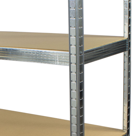 Regał magazynowy metalowy 150×75×30 cm – 5 półek, nośność 875 kg RM-035-1