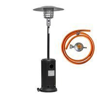 Zestaw ogrzewacz, grzejnik na taras z wężem i reduktorem, promiennik 13kW NG0103