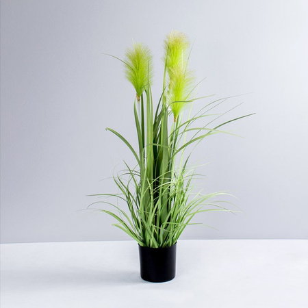 Sztuczna trawa roślina w doniczce do salonu Reed 80 cm TR-REE-080-I