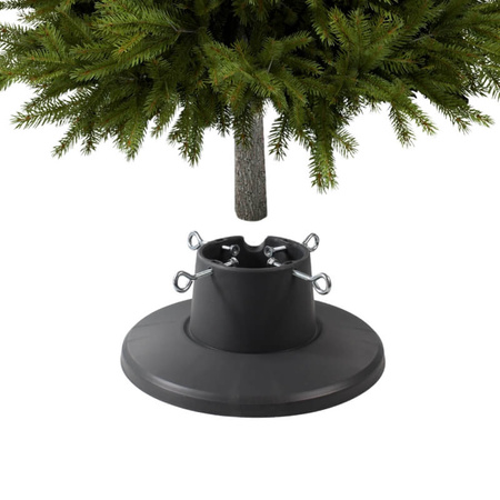 Stojak na choinkę – szary, pojemnik na wodę, dla drzewek do 2,1 m H5110G