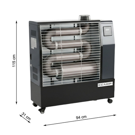 Nagrzewnica olejowa na podczerwień NDH-16KW – promiennik 16 kW