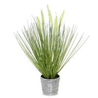 Sztuczna trawa roślina w doniczce ozdobna dekoracyjna do salonu kuchni zielona TR-DOG-051-I