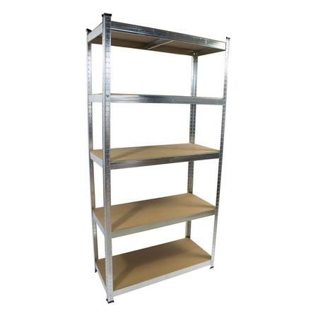 Regał magazynowy metalowy 150×75×30 cm – 5 półek, nośność 875 kg RM-035-1