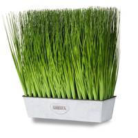 Sztuczna trawa pionowa do biura, salonu w metalowej doniczce Grass 44 cm I TR-GRMP-044-I