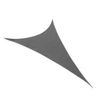 Żagiel przeciwsłoneczny ogrodowy trójkątny 2x2x2 m – szary zacieniacz na taras i balkon 180g, Z-T-222-G