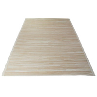 Dywan zewnętrzny na balkon i taras 160x220 cm – duży, beżowy, wodoodporny ES-07B