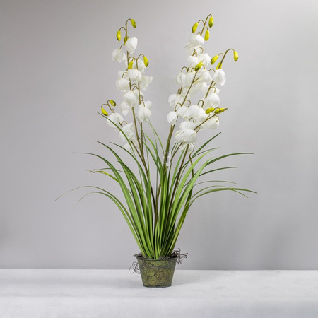 Sztuczna trawa w donicy do salonu Lantern 90 cm I TR-LAN-090-I