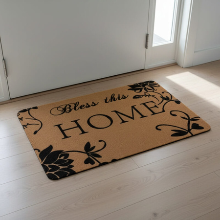 Wycieraczka do butów – mata wejściowa 60×40 cm „Bless this HOME” H24040-4