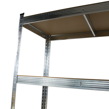 Regał magazynowy metalowy 150×75×30 cm – 5 półek, nośność 875 kg RM-035-1