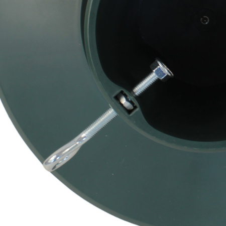 Stojak pod choinkę zielony okrągły – stabilny plastikowy, do 2,2 m, H5116GR