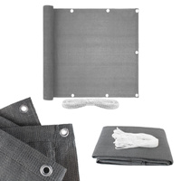 Osłona balkonowa z maty HDPE 75 cm x 4 m – maskująca mata na ogrodzenie i balkon O-B-0,75X4M