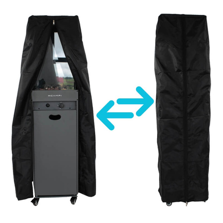 Ogrzewacz gazowy 8 kW zewnętrzny – promiennik ozdobny na taras, ogród PF-608 4-8KW 149cm