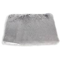 Dywan sztuczna skóra do salonu ekoskóra dywanik do sypialni szary 60x90cm UC19102120G