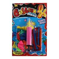 Komplet balonów balony urodzinowe + spiralne modelowe pompka UC82606