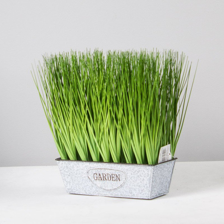 Sztuczna trawa pionowa w donicy Grass 28 cm I TR-GRMP-028-I