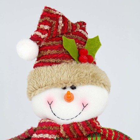 Bałwanek ozdobna figurka świąteczna dekoracja zimowa na święta - UC82350