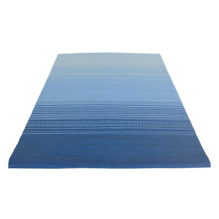 Dywan z tworzywa sztucznego 120cm x 180cm Niebieski cieniowany