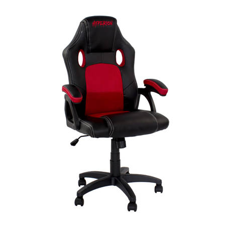 Fotel gamingowy, biurowy, obrotowy do biurka L703 Czarno/Czerwony