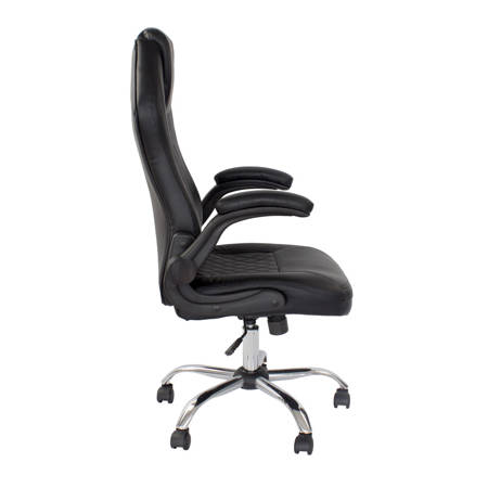 Fotel gamingowy, biurowy, obrotowy do biurka L704 Czarno/Czarny