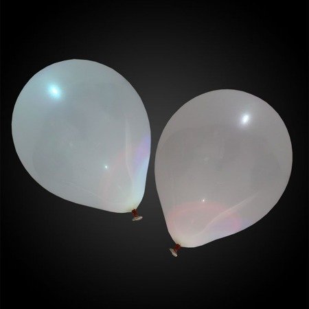 Komplet kolorowych balonów baloników świecących z diodami 5 szt. - UC82605-01