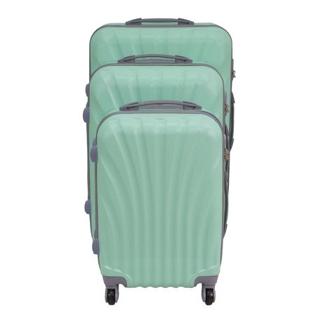 Komplet walizek podróżnych do samolotu wizzair LOT 20/24/28 UC03004-01 + waga bagażowa gratis UC03008-01