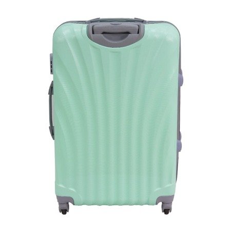 Komplet walizek podróżnych na kółkach wytrzymałe z rączką ABS 20/24/28 UC03004-01 pistacjowe