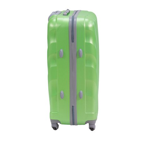 Komplet walizek podróżnych na kółkach wytrzymałe z rączką ABS 20/24/28 UC03004-15 zielone
