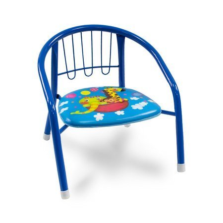 Krzesełko dla dziecka kolorowe krzesło dziecięce dźwiękowe niebieskie UC82303B-3