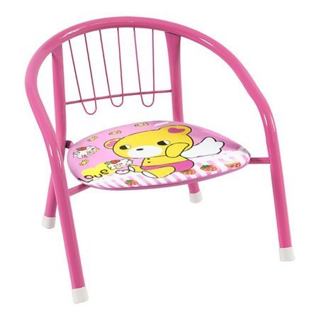 Krzesełko dla dziecka kolorowe krzesło dziecięce dźwiękowe różowe UC82303P-2