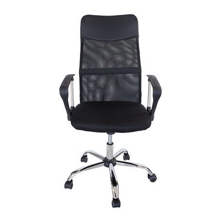 Krzesło biurowe fotel gamingowy ekoskóra obrotowy do biurka L406B czarny