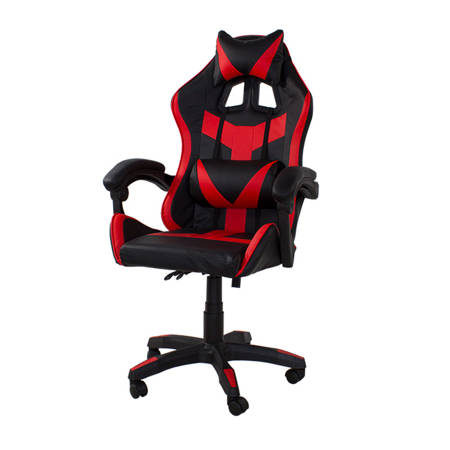 Krzesło biurowe, fotel gamingowy kubełkowy ekoskóra L103 Czarno/Czerwone